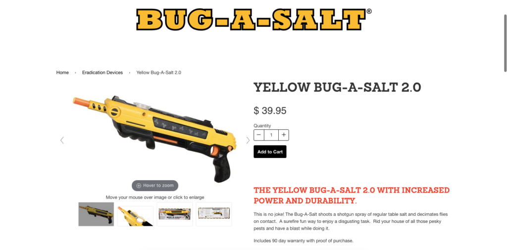 bug-a-salt fly shotgun